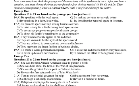 2013年12月六级考试真题（一）_02.四六级真题+模拟题（0128）_六级真题+音频+解析(0128)_02.2013&mdash;2015六级旧题型_2013年12月六级_真题word
