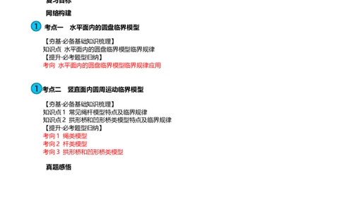 第19讲圆周运动的临界问题（讲义）（原卷版）_04高考物理_新高考复习资料_2024新高考复习资料_一轮复习资料_2024年高考物理一轮复习讲练测（讲义+练习+课件）（新高考）_讲义+练习