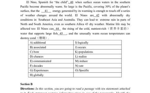 2015.12四级真题第3套可复制可检索_02.四六级真题+模拟题（0128）_四级真题+音频+解析(0128)_02.2013&mdash;2015年旧题型_2015年12月CET4_2015.12四级真题PDF