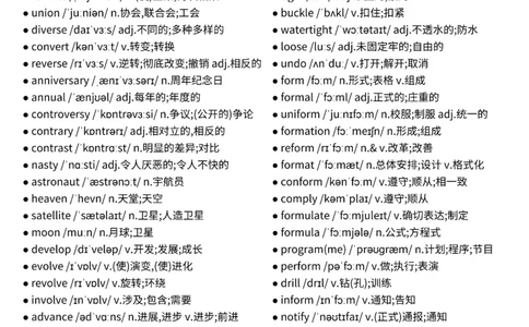 英语四级核心单词完整版36页_最新更新，视频都在这_2026、6月四级速转存易和谐_小红书同款笔记