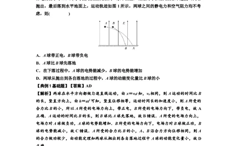 知识点70：带电体在电场的偏转运动（解析版）_04高考物理_新高考复习资料_2024新高考复习资料_一轮复习资料_基础版2024届高考物理一轮复习讲义及对应练习