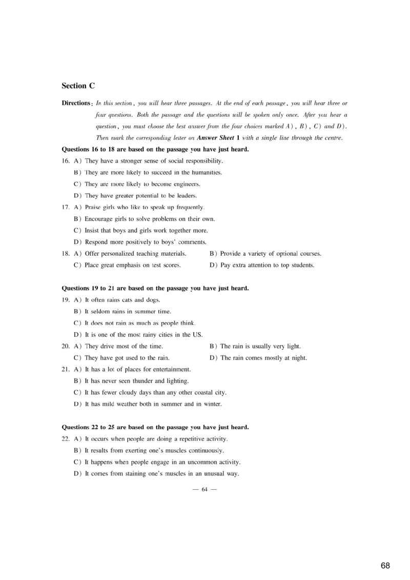 [9.2]--听力精讲2._最新更新，视频都在这_2026、6月四级速转存易和谐_1、2025年6月四级_10.2026四级英语橙啦_{1}--课程_{9}--听力精讲