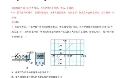 第2章章末检测卷（核心考点精讲精练）-备战2024年高考物理一轮复习考点帮（新高考专用）（解析版）_04高考物理_新高考复习资料_2024新高考复习资料_一轮复习资料