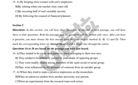 2023年12月四级真题及答案速查（第一套）_最新更新，视频都在这_2026、6月四级速转存易和谐_1、2025年6月四级_10.2026四级英语橙啦_{2}--资料_{1}-真题