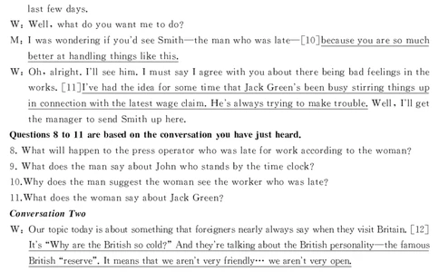 2016.12英语四级解析第1套_02.四六级真题+模拟题（0128）_四级真题+音频+解析(0128)_02.2013&mdash;2015年旧题型_2016年12月CET4_2016.12四级解析PDF