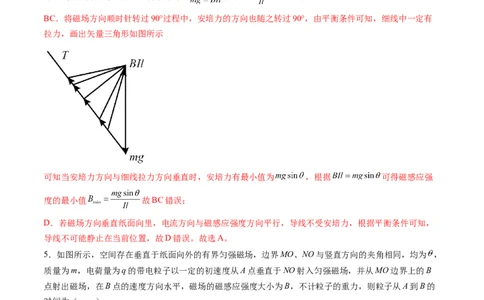 第十一章磁场（测试）（解析版）_04高考物理_新高考复习资料_2024新高考复习资料_一轮复习资料_2024年高考物理一轮复习讲练测（讲义+练习+课件）（新高考）_章节测试
