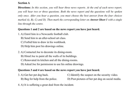 四级真题2021-2025合并版_02.四六级真题+模拟题（0128）_四级真题+音频+解析(0128)_04.四级真题一键打印版