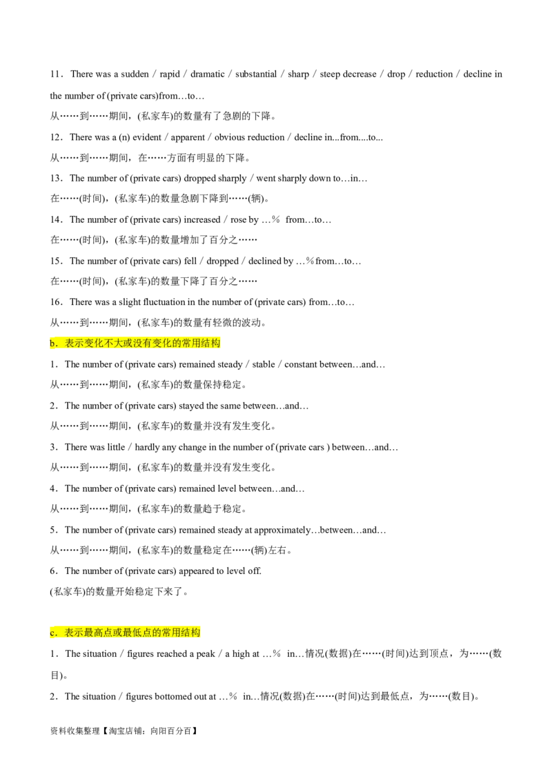 考点47-书面表达图画类和图表类(重难题型）（解析版）_03高考英语_通用版（老高考）复习资料_2024年复习资料_完备战2024年高考英语一轮复习考点帮（全国通用）_第五部分写作