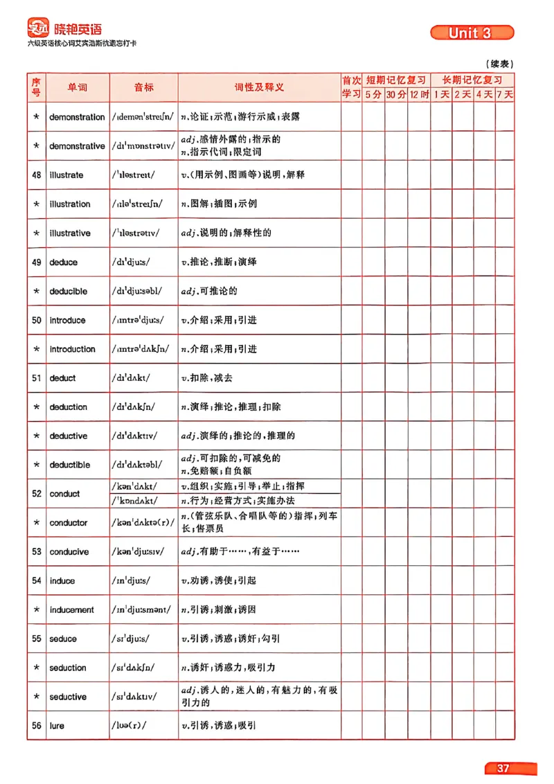 六级英语核心词艾宾浩斯抗遗忘打卡_最新更新，视频都在这_2026，6月六级速转存易和谐_讲义