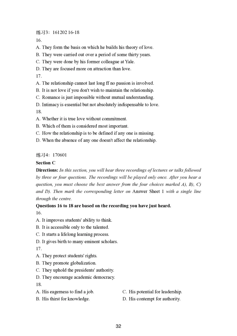 六级听力讲义更新版_最新更新，视频都在这_2026，6月六级速转存易和谐_0、2025年12月六级_06.橙啦六级全程班石雷鹏_00.讲义_讲义