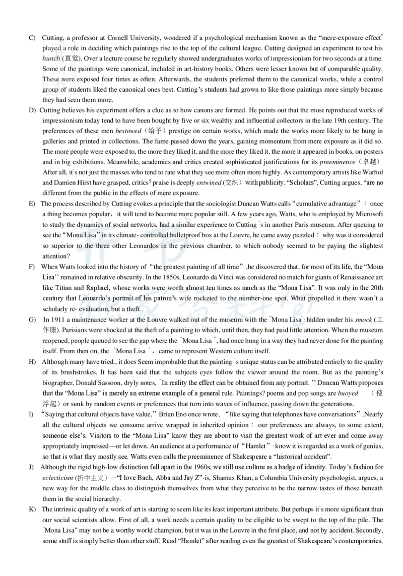 2015年06月大学英语6级（卷一）_最新更新，视频都在这_2026、6月四级速转存易和谐_四六级真题+资料包_六级真题_2007-2015年六级真题及答案解析_2015年06月英语六级真题