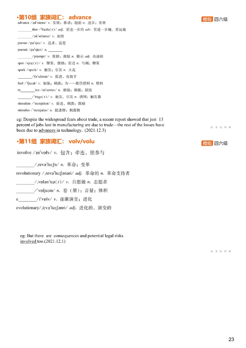 [4.18]--六级词汇18_最新更新，视频都在这_2026，6月六级速转存易和谐_1、2025年6月六级_10.2026六级英语橙啦_{1}--课程_{4}--六级词汇