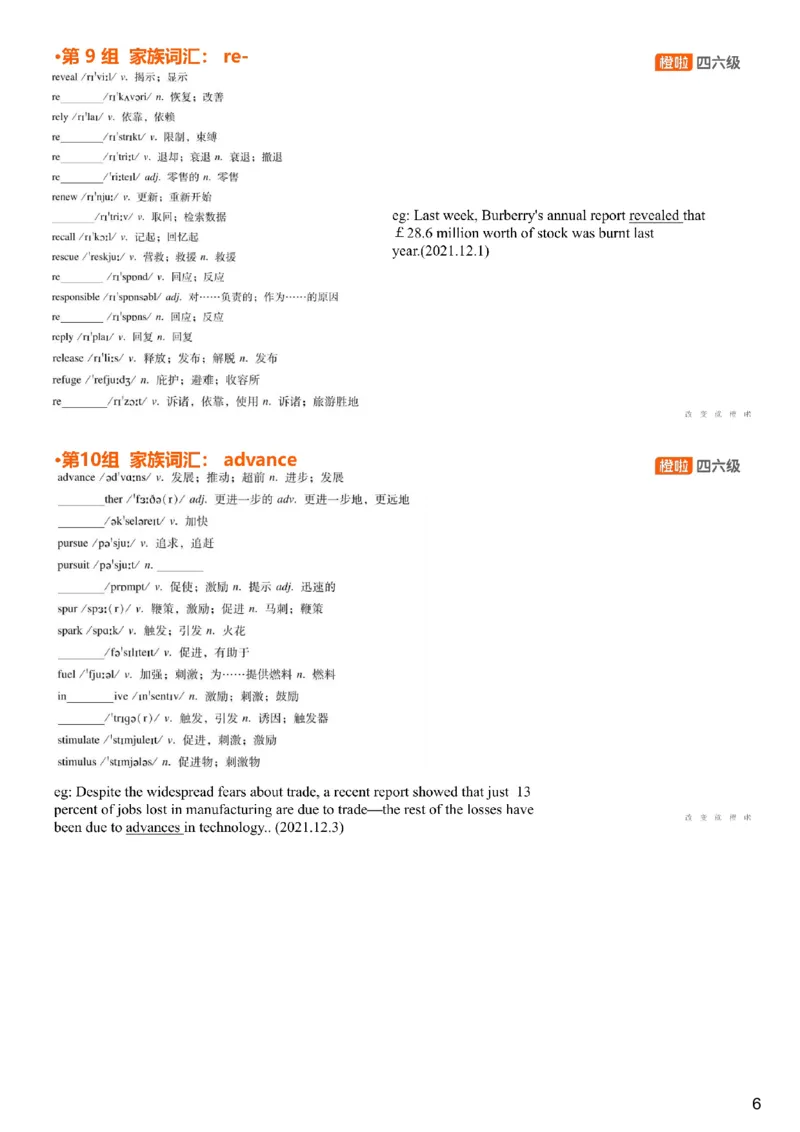 [4.18]--六级词汇18_最新更新，视频都在这_2026，6月六级速转存易和谐_1、2025年6月六级_10.2026六级英语橙啦_{1}--课程_{4}--六级词汇