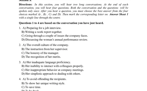 2024年12月英语六级真题全3套_02.四六级真题+模拟题（0128）_六级真题+音频+解析(0128)_03.2016&mdash;2025六级新题型_2024年12月六级_2024.12六级真题word