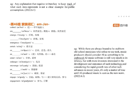 [4.21]--六级词汇21_最新更新，视频都在这_2026，6月六级速转存易和谐_1、2025年6月六级_10.2026六级英语橙啦_{1}--课程_{4}--六级词汇