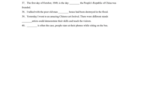 考点巩固卷02定语从句（原卷版）_03高考英语_新高考复习资料_2024年新高考资料_一轮复习资料_完2024年高考英语一轮复习考点通关卷（新高考）_考点巩固卷02定语从句