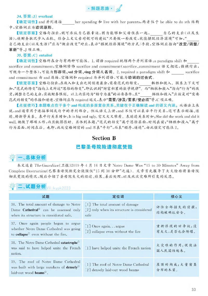 2021.06六级解析全3套(带书签)_02.四六级真题+模拟题（0128）_六级真题+音频+解析(0128)_03.2016&mdash;2025六级新题型_2021年06月六级