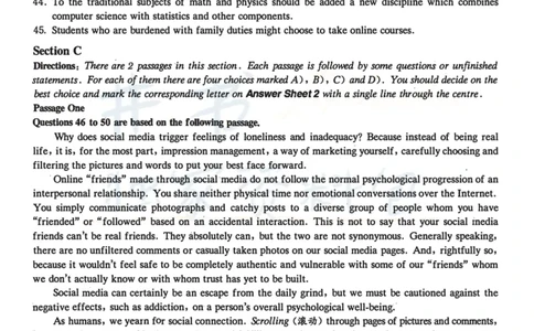 2020.12六级真题第3套_最新更新，视频都在这_2026、6月四级速转存易和谐_四六级真题+资料包_六级真题_2020年12月六级真题及答案解析（完整版）