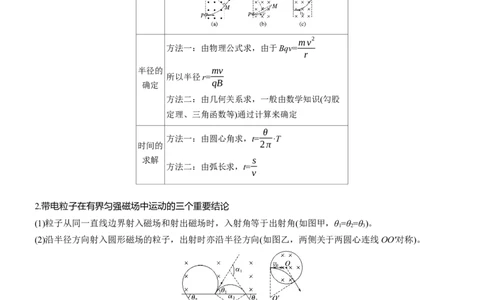 第一篇　专题三　第9讲　磁场_04高考物理_2025年新高考资料_二轮复习_2025年高考物理大二轮_2025物理二轮专题复习学生用书Word版文档_大二轮专题复习讲义_第一篇　专题复习