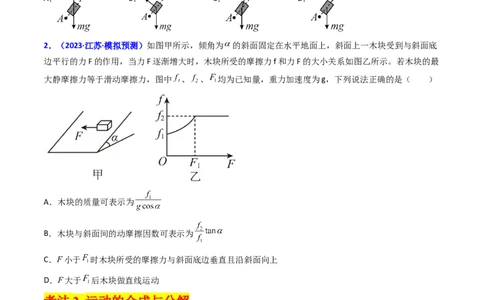考点14曲线运动运动的合成与分解（核心考点精讲精练）-备战2024年高考物理一轮复习考点帮（新高考专用）（原卷版）_04高考物理_新高考复习资料_2024新高考复习资料_一轮复习资料