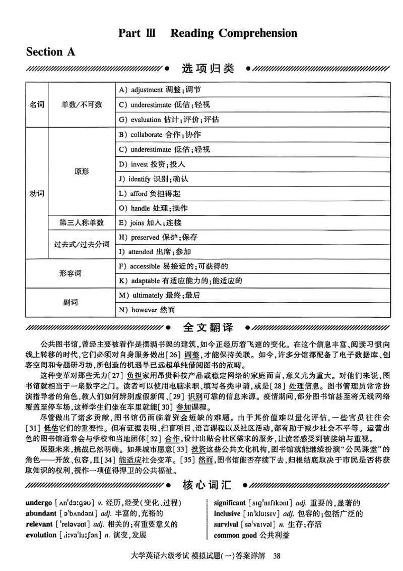就这样过英语六级模拟预测卷_最新更新，视频都在这_2026，6月六级速转存易和谐_讲义_就这样过英语六级真题+模拟
