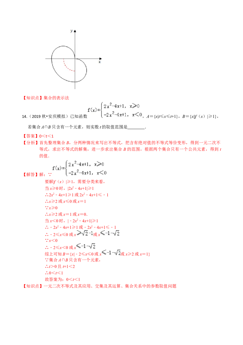 考点01集合-2022年高考数学一轮复习小题多维练（新高考版）（解析版）_02高考数学_新高考复习资料_2022年新高考资料_2022年高考数学一轮复习小题多维练（新高考版）8.7更新