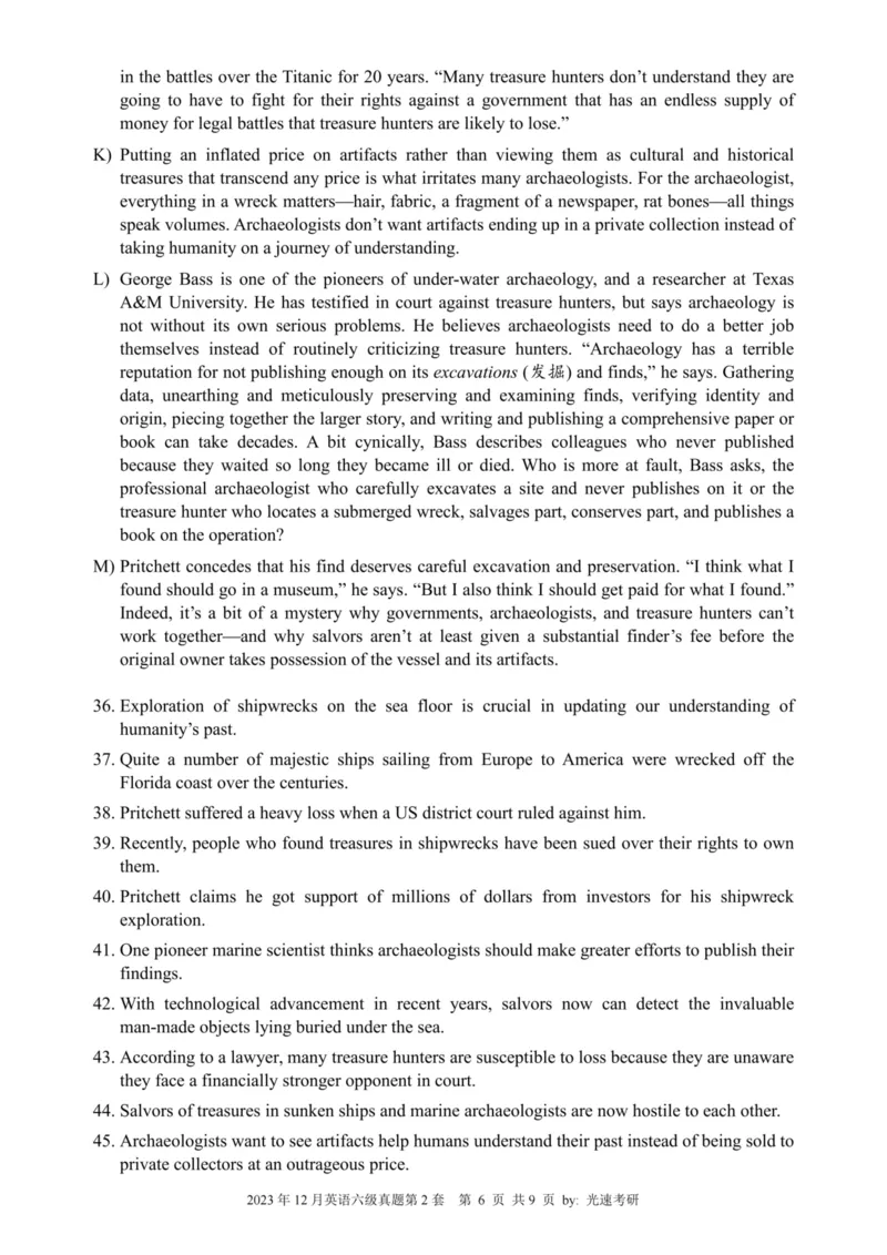 2023.12六级真题全3套(带书签)_02.四六级真题+模拟题（0128）_六级真题+音频+解析(0128)_03.2016&mdash;2025六级新题型_2023年12月六级