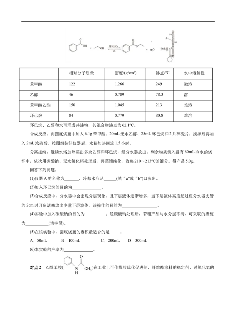 考点51物质的制备（原卷版）_05高考化学_通用版（老高考）复习资料_2023年复习资料_一轮复习_备战2023年高考化学一轮复习考点帮（全国通用）