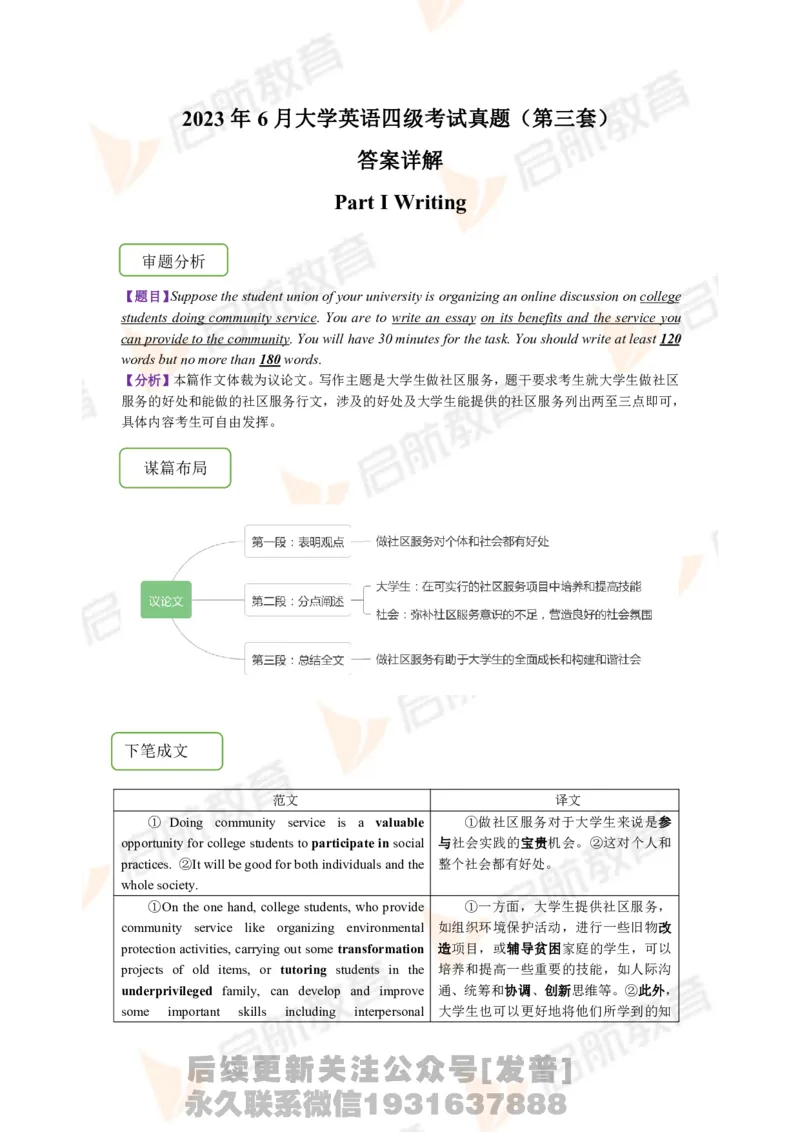 2023.6四级第三套解析_最新更新，视频都在这_2026、6月四级速转存易和谐_1、2025年6月四级_01.2026四级英语田静爱启航_01.电子讲义