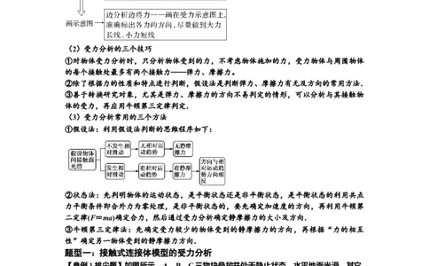 知识点7：摩擦力（拔尖原卷版）_04高考物理_新高考复习资料_2024新高考复习资料_一轮复习资料_拔尖版2024届高考物理一轮复习讲义及对应练习_知识点7：摩擦力拔尖版
