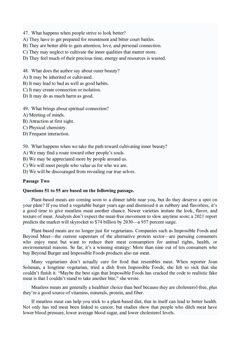 2025.06四级真题全3套_02.四六级真题+模拟题（0128）_四级真题+音频+解析(0128)_03.2016&mdash;2025年新题型_2025年06月四级_2025.06四级真题word