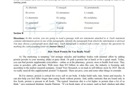 2019年12月大学英语6级（卷二）_最新更新，视频都在这_2026、6月四级速转存易和谐_四六级真题+资料包_六级真题_2019年12月六级真题及答案解析（全三套）