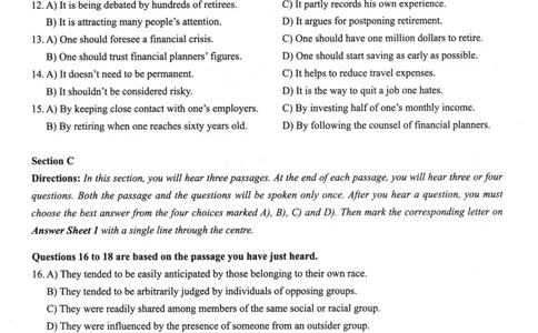 2023.12四级真题第1套_最新更新，视频都在这_2026、6月四级速转存易和谐_新大学英语2025.6月4.6级真题_※1.四级历年真题、解析及听力_2.2017-2024年（新题型）_2023年12月CET4