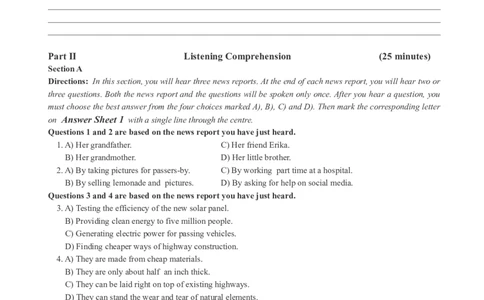 2017年12月四级真题全3套_02.四六级真题+模拟题（0128）_四级真题+音频+解析(0128)_03.2016&mdash;2025年新题型_2017年12月四级_2017.12四级真题word