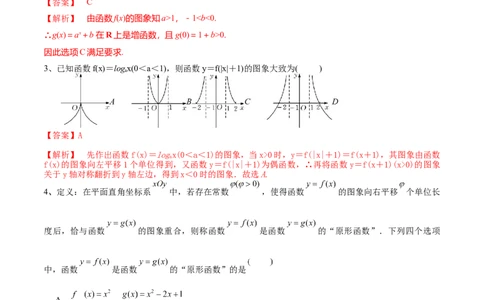 考点12函数的图象（解析版）_02高考数学_新高考复习资料_2022年新高考资料_备战2022年高考数学一轮复习考点帮（新高考地区专用）8.2更新