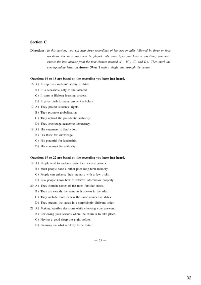 [6.3]--听力精讲3_最新更新，视频都在这_2026，6月六级速转存易和谐_1、2025年6月六级_10.2026六级英语橙啦_{1}--课程_{6}--听力精讲