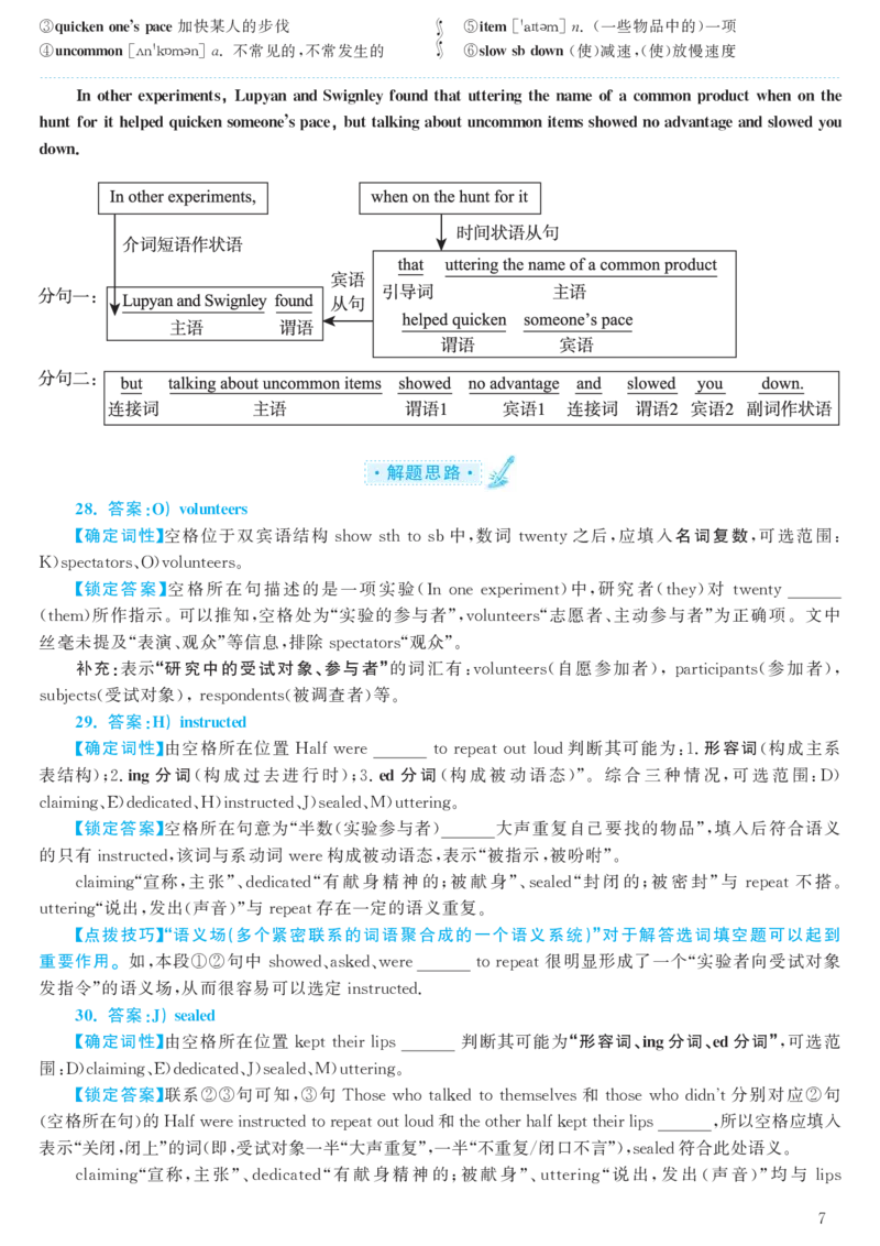 2017.06六级解析全3套(带书签)_02.四六级真题+模拟题（0128）_六级真题+音频+解析(0128)_03.2016&mdash;2025六级新题型_2017年06月六级