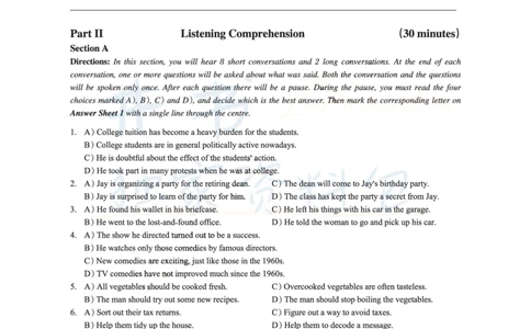 2014年06月大学英语6级真题及解析（卷二）_最新更新，视频都在这_2026、6月四级速转存易和谐_四六级真题+资料包_六级真题_2007-2015年六级真题及答案解析_2014年06月英语六级真题