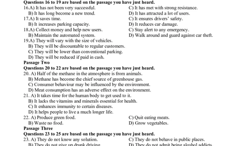2013年6月六级考试真题（二）_02.四六级真题+模拟题（0128）_六级真题+音频+解析(0128)_02.2013&mdash;2015六级旧题型_2013年06月六级