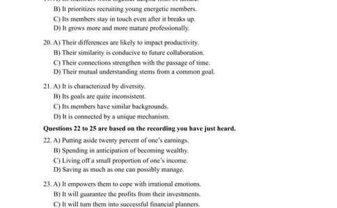 2022.06六级真题全3套(带书签)_02.四六级真题+模拟题（0128）_六级真题+音频+解析(0128)_03.2016&mdash;2025六级新题型_2022年06月六级