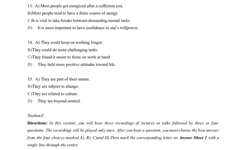 2018年12月六级真题全3套_02.四六级真题+模拟题（0128）_六级真题+音频+解析(0128)_03.2016&mdash;2025六级新题型_2018年12月六级_2018.12六级真题word