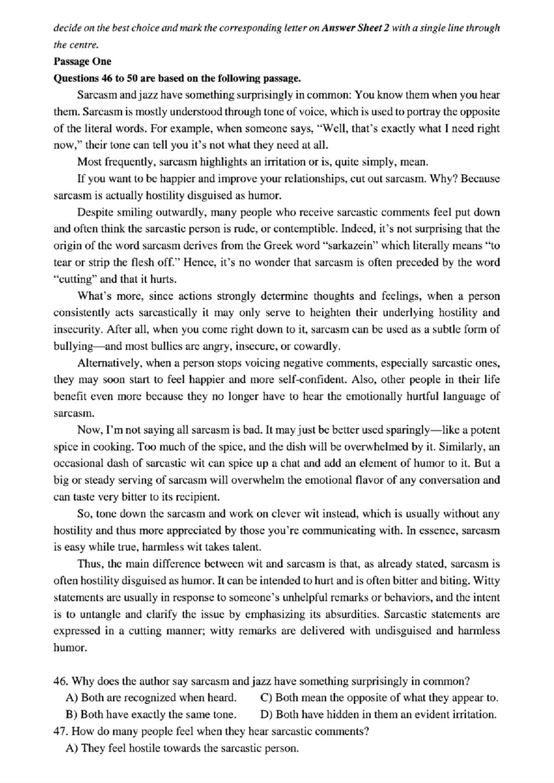 2024.06英语六级真题第3套_最新更新，视频都在这_2026、6月四级速转存易和谐_四六级真题+资料包_六级真题_2024年9月大学英语六级真题答案解析（全三套）