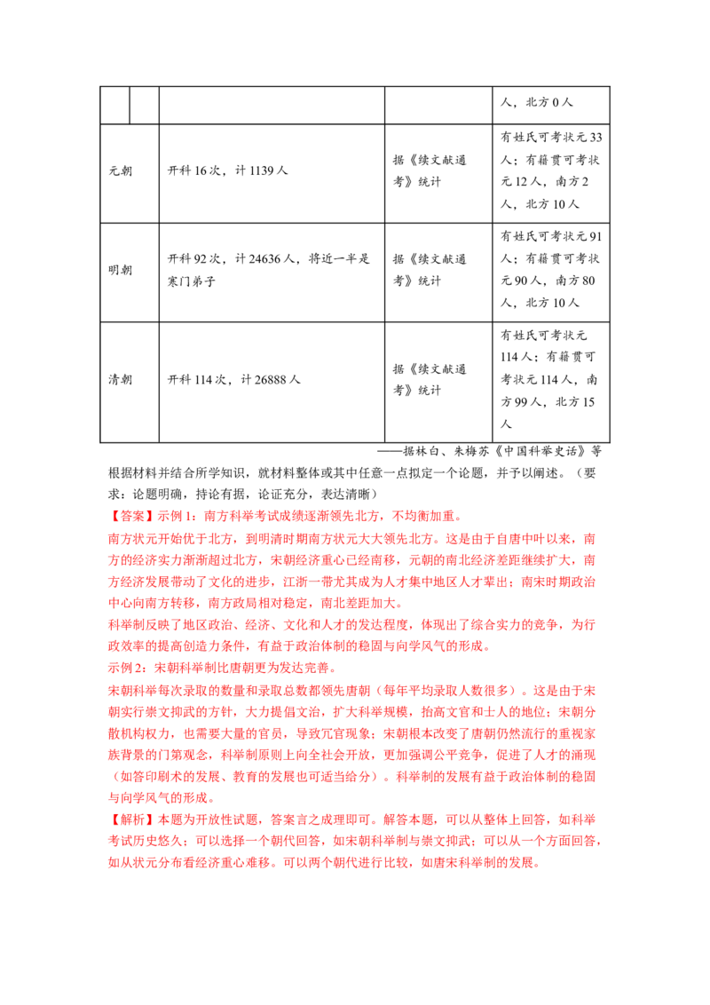 解密13选择性必修一：国家制度与社会治理（分层训练）（解析版）_07高考历史_新高考复习资料_2023年新高考复习资料_高频考点解密2023年高考历史二轮复习讲义+分层训练