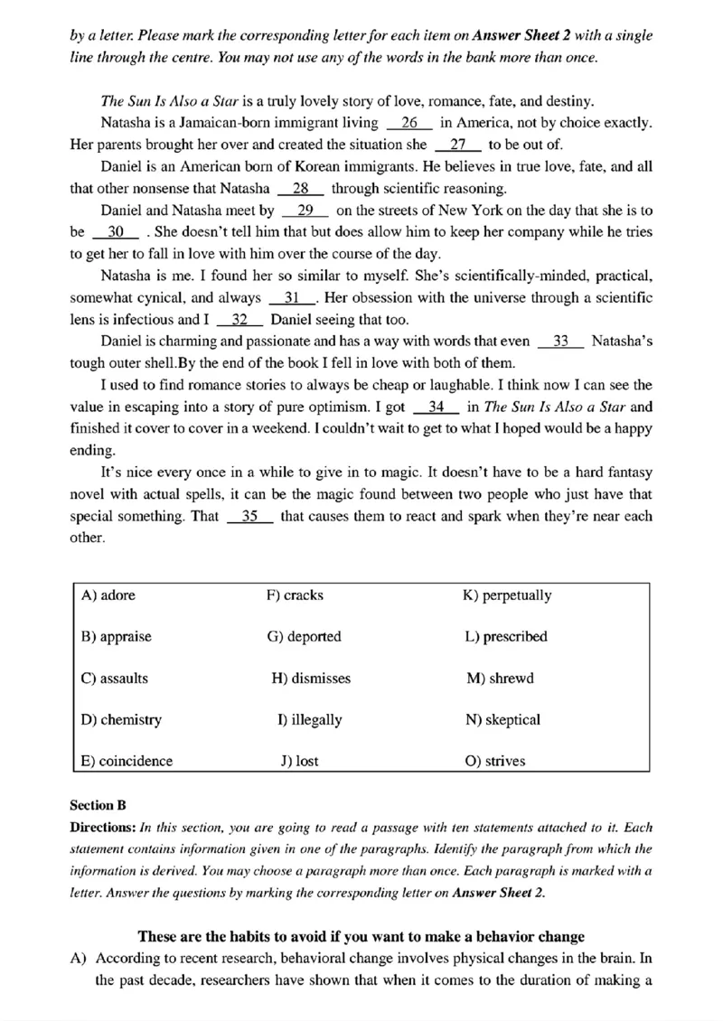 2024.06英语六级真题第2套_最新更新，视频都在这_2026、6月四级速转存易和谐_四六级真题+资料包_六级真题_2024年9月大学英语六级真题答案解析（全三套）