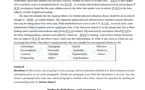 2016年6月大学英语四级考试真题卷1_最新更新，视频都在这_2026、6月四级速转存易和谐_四六级真题+资料包_四级真题_2016年6月CET4