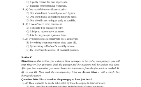 2023年12月四级真题全3套_02.四六级真题+模拟题（0128）_四级真题+音频+解析(0128)_03.2016&mdash;2025年新题型_2023年12月四级_2023.12四级真题word