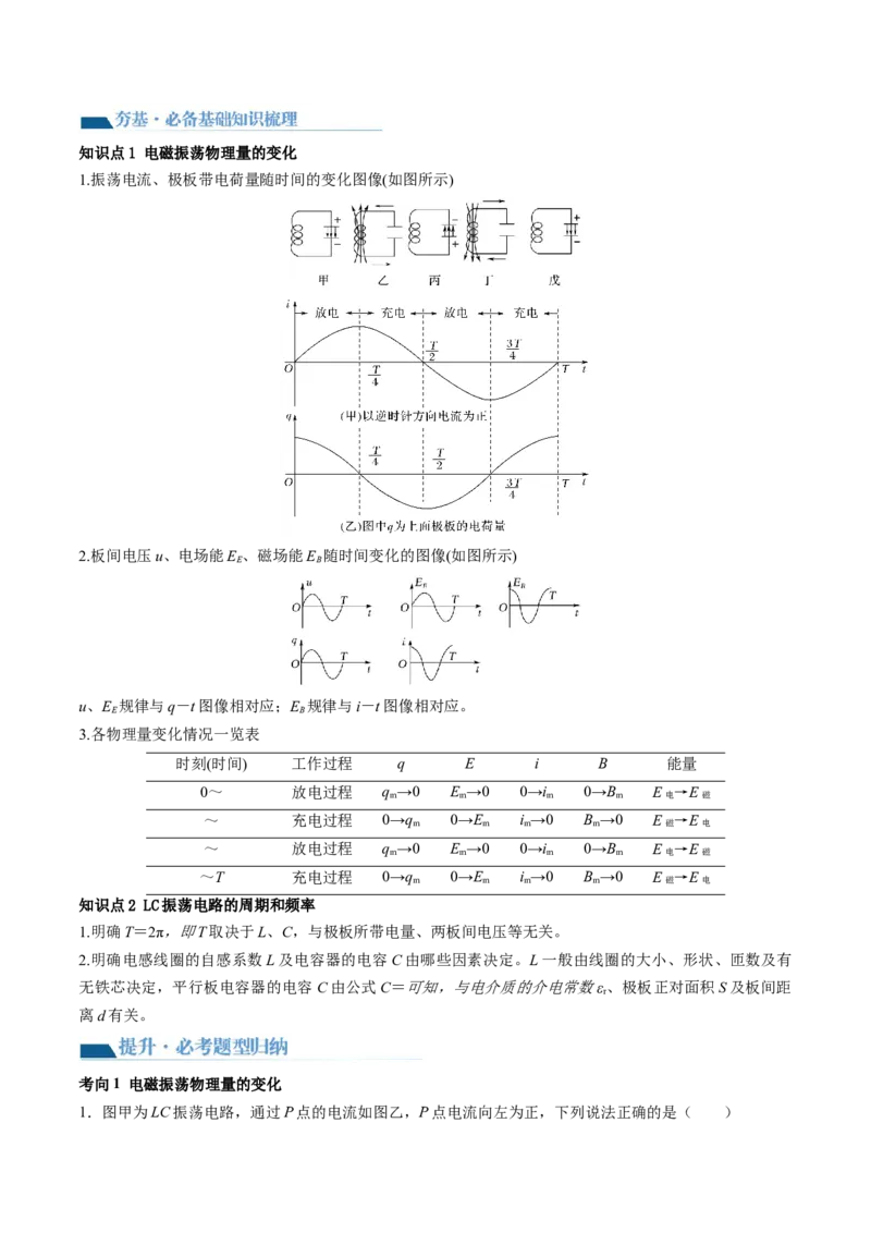 第63讲光的波动性电磁波（讲义）（原卷版）_04高考物理_新高考复习资料_2024新高考复习资料_一轮复习资料_2024年高考物理一轮复习讲练测（讲义+练习+课件）（新高考）_讲义+练习