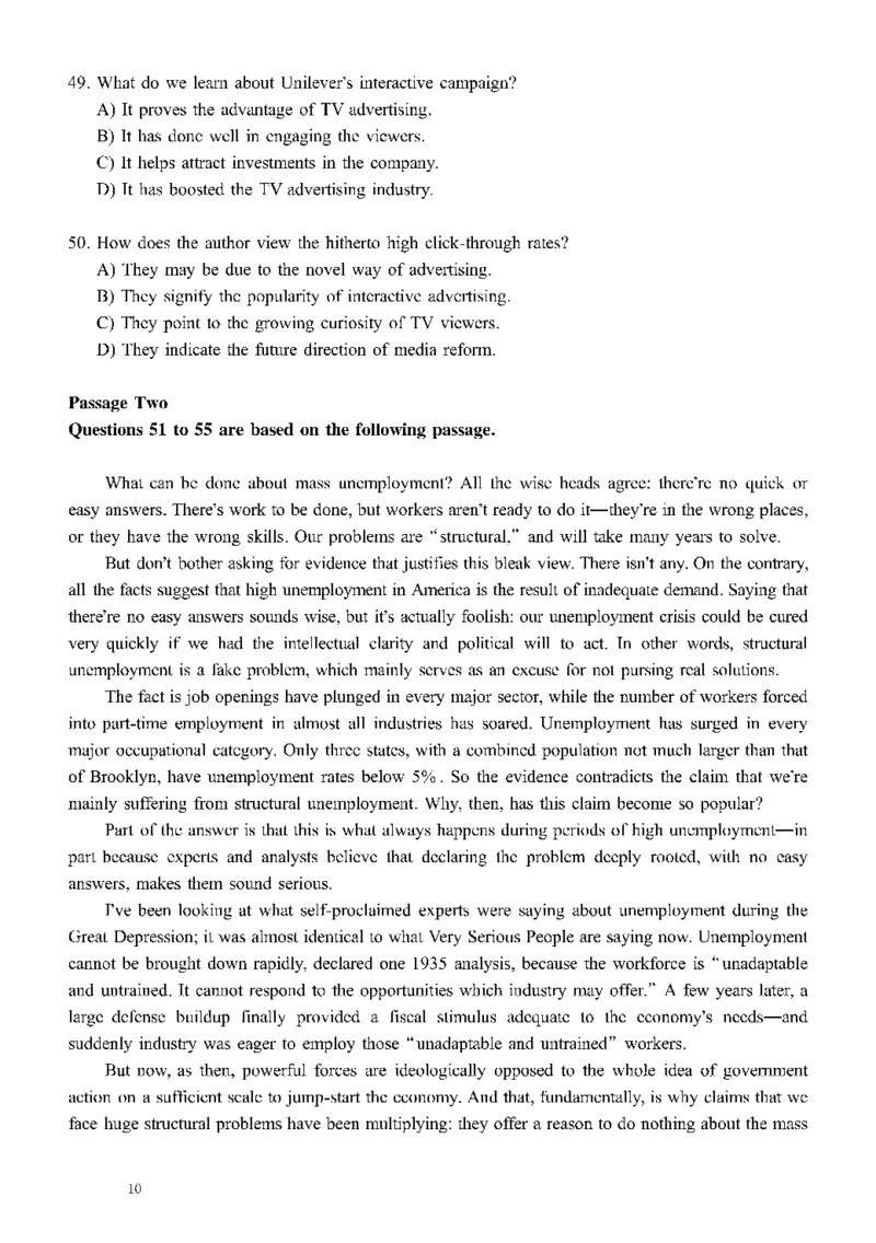 2016.06六级真题全3套(带书签)_02.四六级真题+模拟题（0128）_六级真题+音频+解析(0128)_03.2016&mdash;2025六级新题型_2016年06月六级