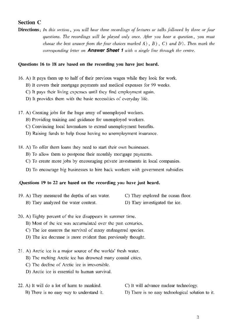 2016.06六级真题全3套(带书签)_02.四六级真题+模拟题（0128）_六级真题+音频+解析(0128)_03.2016&mdash;2025六级新题型_2016年06月六级