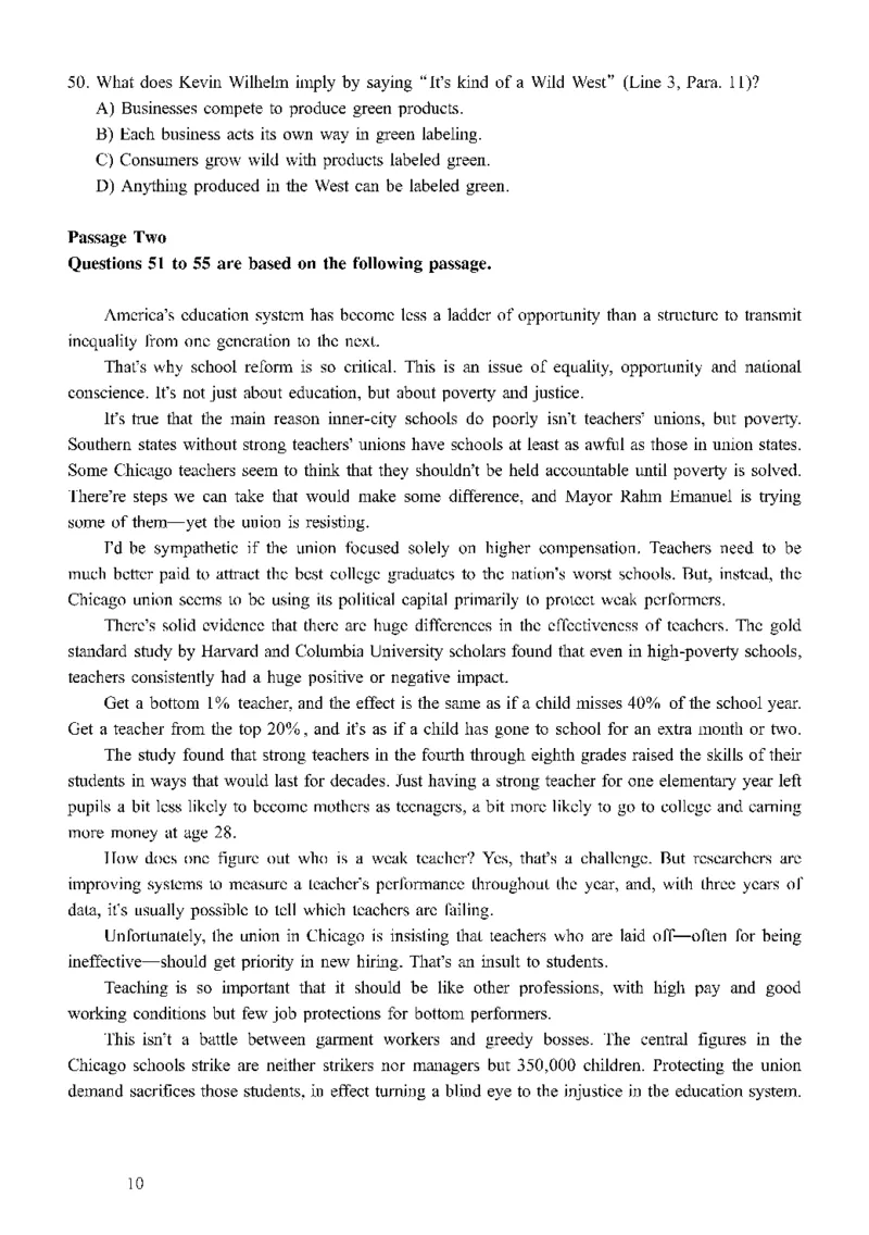 2016.06六级真题全3套(带书签)_02.四六级真题+模拟题（0128）_六级真题+音频+解析(0128)_03.2016&mdash;2025六级新题型_2016年06月六级